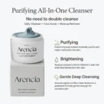 Arencia Fresh BLUE HYSSOP Rice Mochi Cleanser 120g - Image 2
