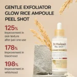 Dr. Melaxin Peel Shot Exfoliating White Rice Ampoule 80mL - Image 2